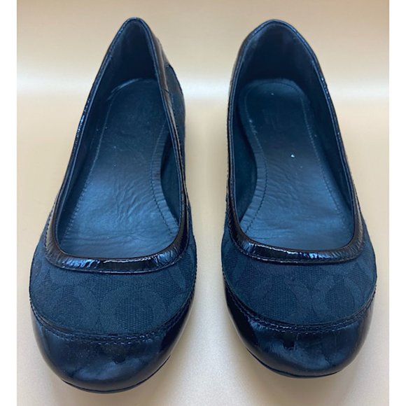 Coach Shoes - Black Flats